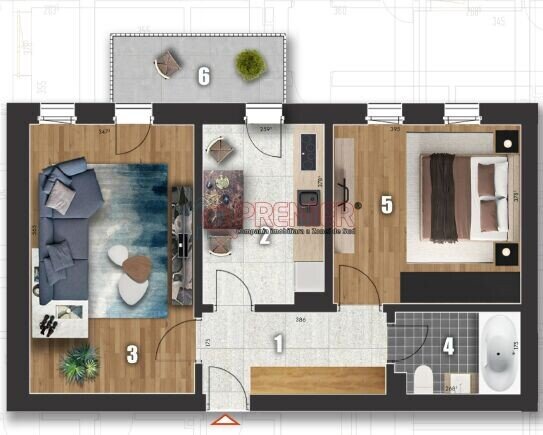 BERCENI - Metalurgiei - 2 camere langa parc